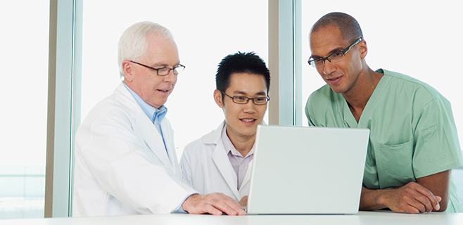 A team of medical professionals